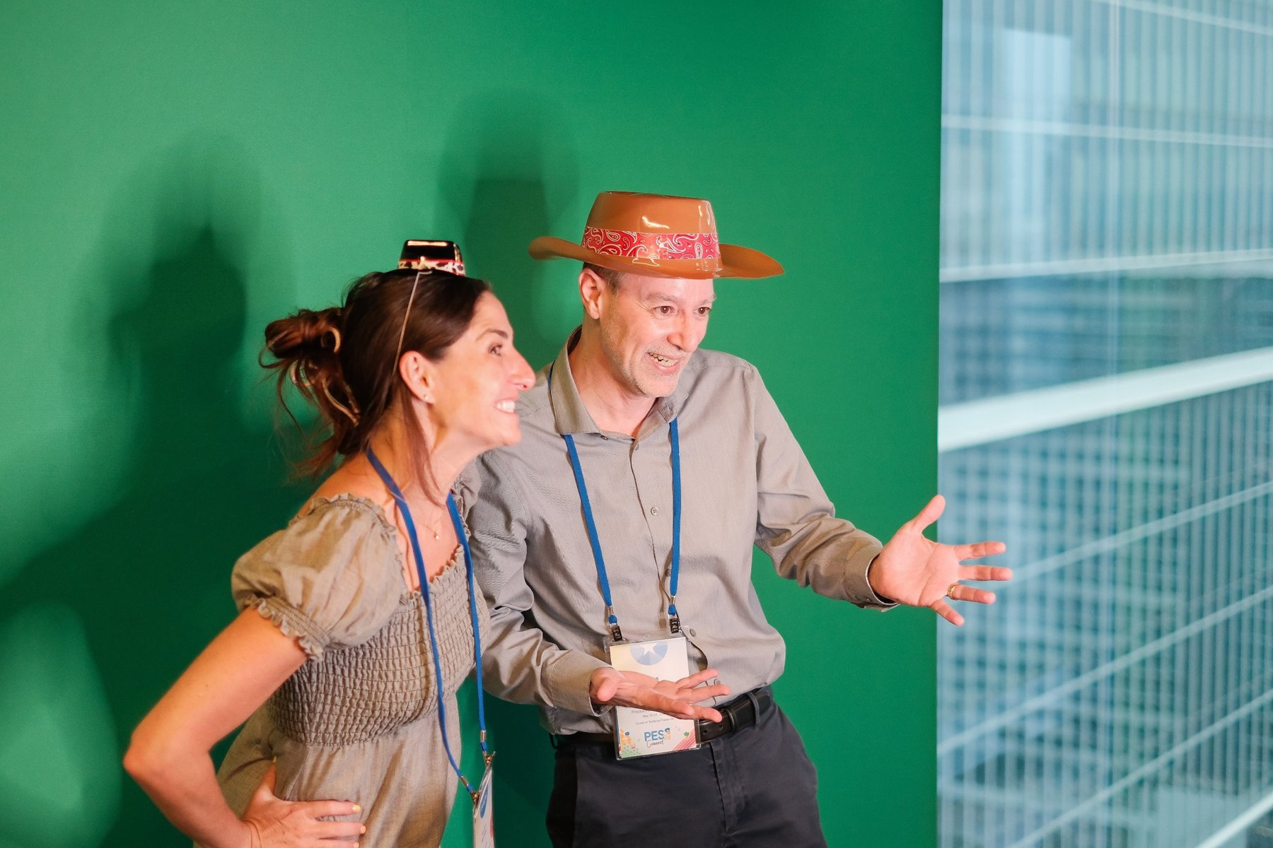 James Clemens in a cowboy hat at the Google Product Expert Summit 2024 in Austin, Texas
